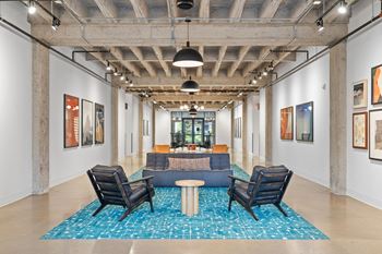 Several gathering spaces